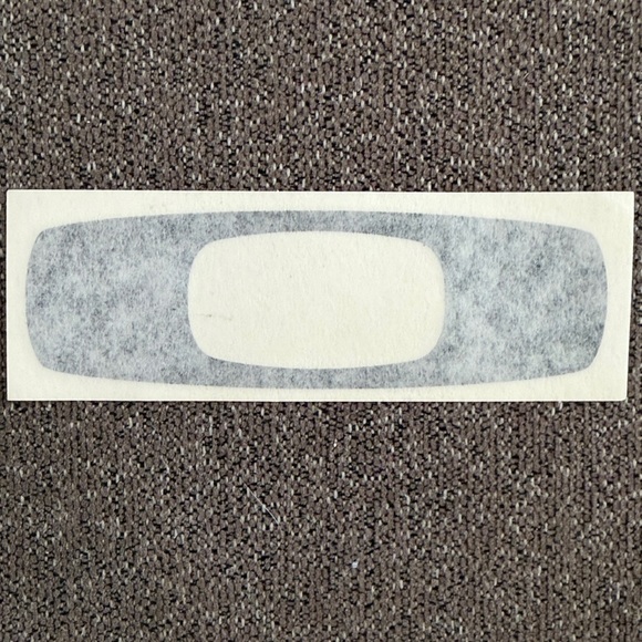 Oakley Square O Vintage Decals One Black & One White NEW - Picture 3 of 4